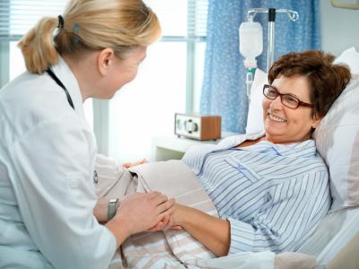 image of nurse with patient