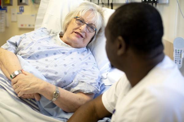 Man Caring for Patient